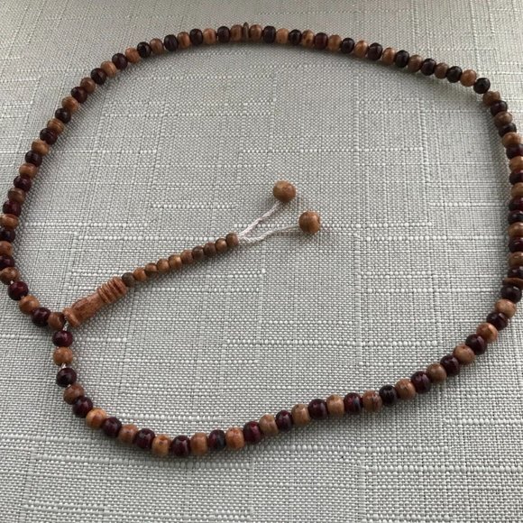 Real Wood Handmade Tasbeeh Muslim Prayer Beads Tasbeh Pray Beads - Picture 5 of 9